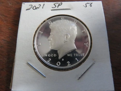 2021  S Silver Kennedy Proof Half Dollar .999