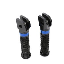 Blue RRING Rider Front Foot Pegs Aluminium For BMW G 650 GS 10-15 14 13 12 11