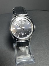 Casio MTP-1370 Analog Black Dial Black Leather Strap Men's Wrist Watch 0003