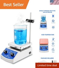 Aluminum Magnetic Stirrer Hot Plate, 520℉, Ideal for Research & Experiments