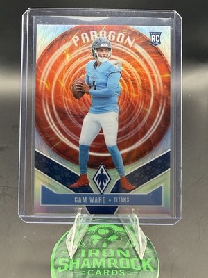 2025 Panini Phoenix Cam Ward #2 Paragon Silver Tennessee Titans