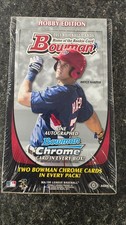 FACTORY SEALED 2011 BOWMAN BASEBALL HOBBY BOX, 1 AUTO, HARPER ROOKIES!! TROUT