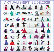 Monster High Zubeh&ouml;r Variante Kleidung Hand Frankie Draculaura Lagoona Ghoulia