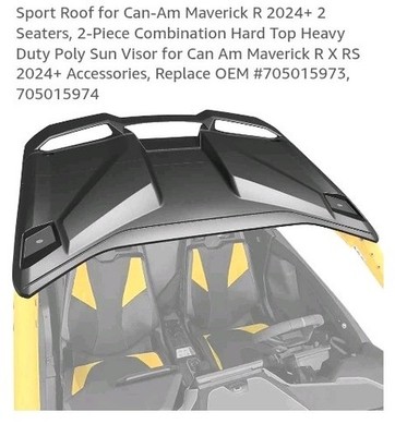 Hard Top Sport Roof Can-Am Maverick R 2024+ 2 Seat 705015973