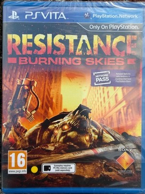   PS Vita Resistance Burning Skies NEU OVP sealed PlayStation Vita