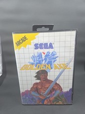 Golden Axe Sega Master System Complete in Box w/manual CIB