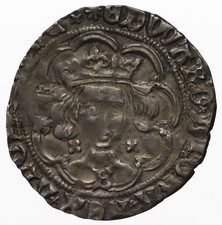 Edward iv Hammered Silver Groat  Bristol Mint  mm Sun  S2004