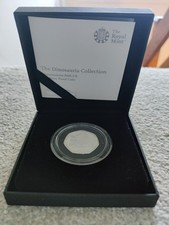 2020 Royal Mint Dinosaur Megalosaurus UK 50p Silver Proof Coin Boxed & Coa