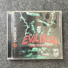 THQ Evil Dead: Hail to the King (Sega Dreamcast) w/ Manual NTSC-U/C M
