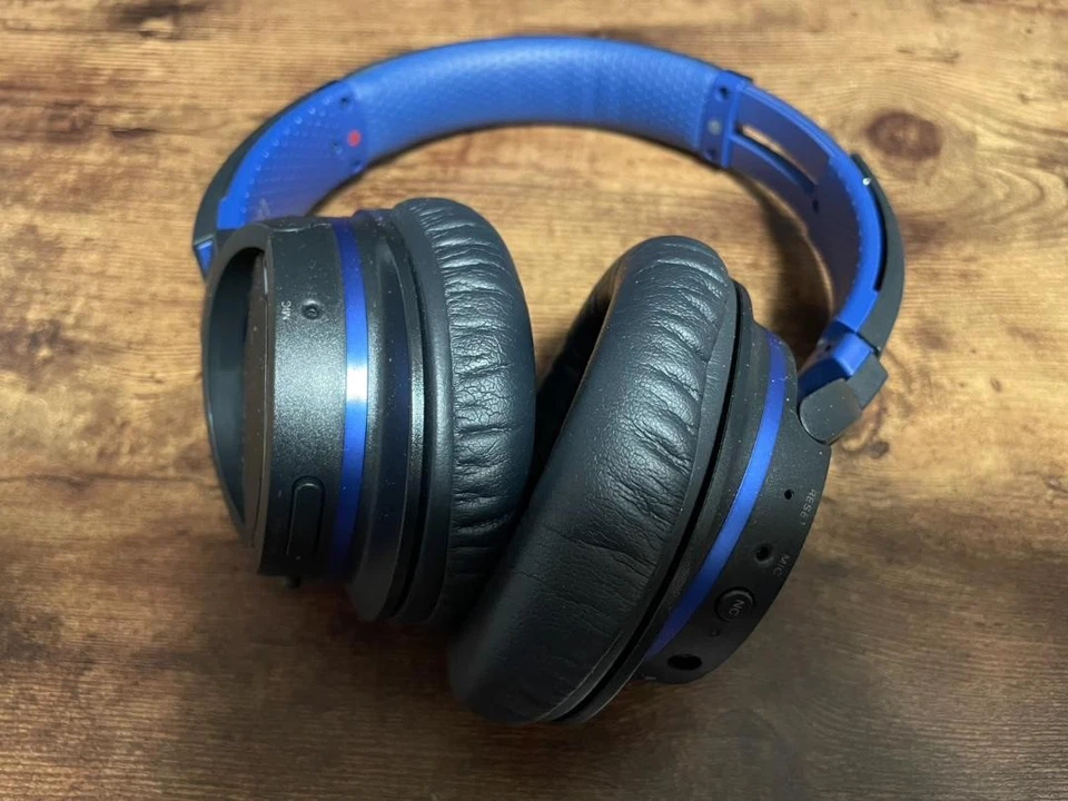 Sony MDR-ZX770BN Auriculares Inalámbricos con Cancelación de Ruido Azul Excelente Estado Foto 2 de 4