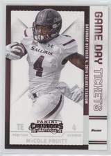 2015 Panini Contenders Draft Picks Game Day Tickets MyCole Pruitt #88 0c4