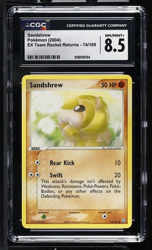 Sandshrew graded CGC 8.5 for sale on eBay