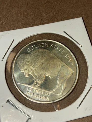 Golden State Mint Buffalo 1/2 oz Silver Round - Proof