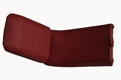 FÜR MG MGF MK1 ARMLEHNEN LEDERBEZÜGE 95-99 LTHR D ROT CUSTOM NEU IN UK