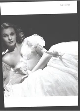 8 1/2 x 11  1/2  PAPER  B & W  PHOTO-VIVIEN LEIGH