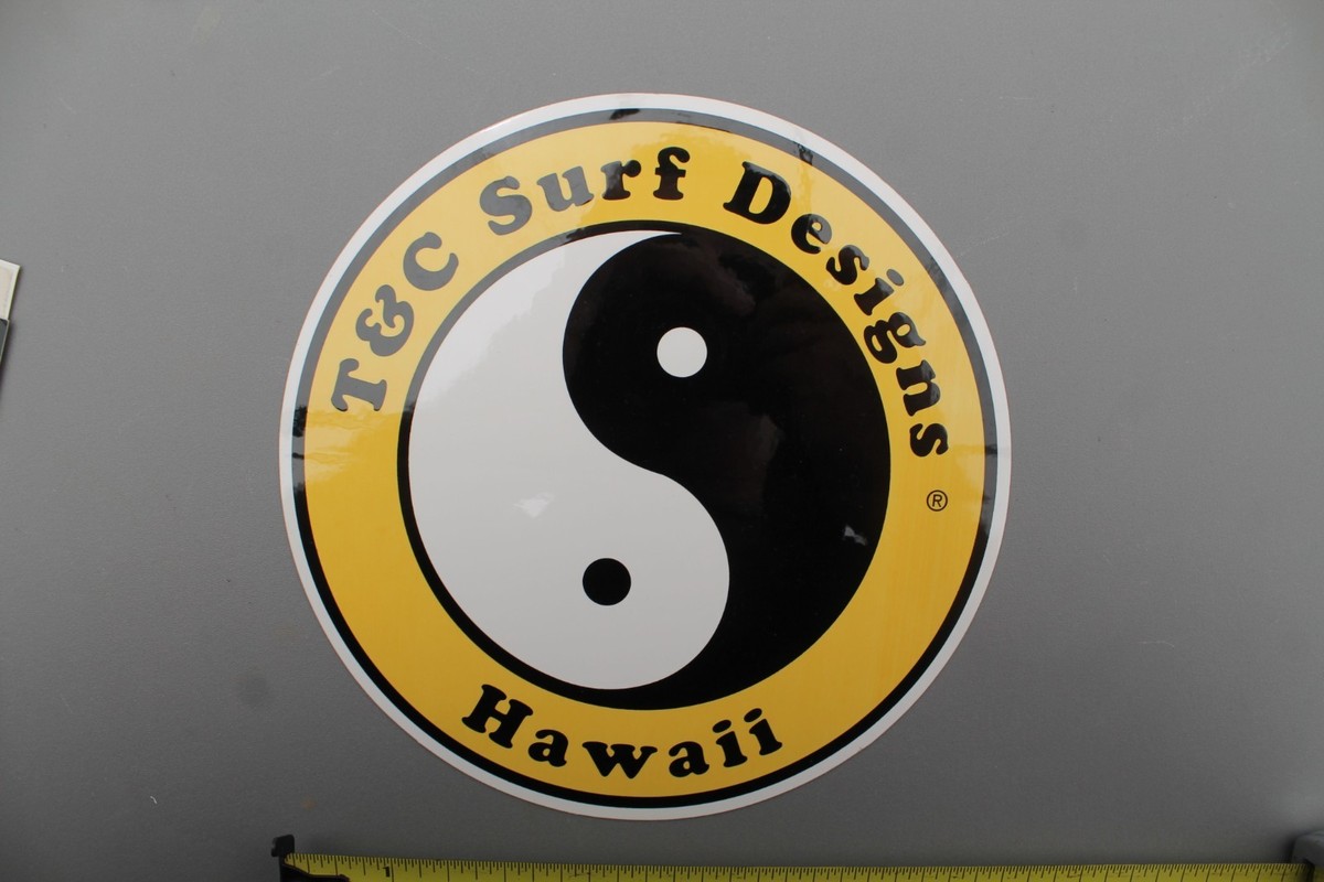 T&C Town Country Surf Designs Hawaii Yellow 80
