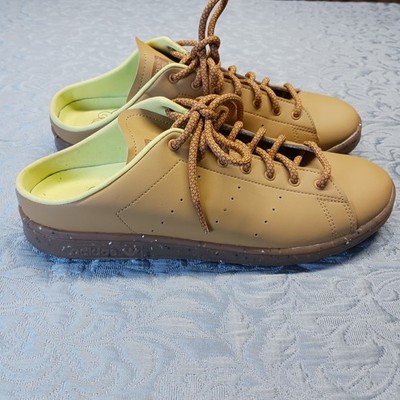 Adidas Stan Smith Mule Plant And Glow Shoe Mens Size 10 Golden Brown Beige