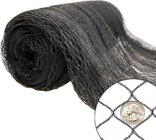25X100Ft Bird Netting for Chicken Coop, 1 Inch Mesh, Heavy Duty, Hawk Proof, Gar