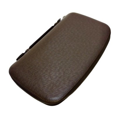 LOUIS VUITTON Taiga Organizer Atoll Long Wallet Travel Case Clutch Bag Grizzly B