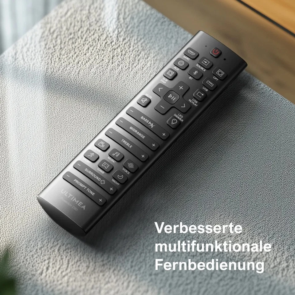 ULTIMEA Poseidon D70 Soundbar Lautsprecher 7.1 3D Surround System App-Steuerung  - Bild 3 von 4