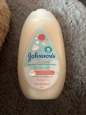 Johnson's CottonTouch Cotton Touch Newborn Baby Face and Body Lotion 13.6 Ounces