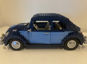 Lego Volkswagen Beetle 10187 Car 100% Complete Set Box Instructions 2008 Rare
