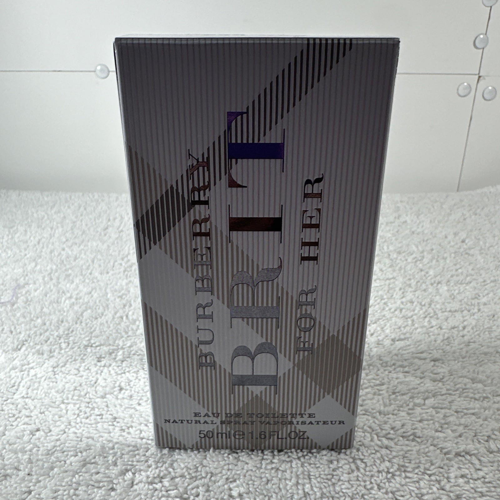 Burberry Brit for Her 1.6 oz Eau de Toilette Spray for Women New in Box-image