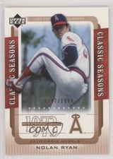 2005 Upper Deck Classics Classic Seasons 147/1999 Nolan Ryan #CS-NR HOF ni4