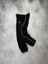 Vintage Nike Track Pants Y2K Baggy Drill Joggers Nylon Sweatpants Parachute