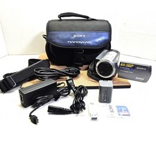Sony Handycam DCR-SR80 60GB HDD Camcorder Tested Charger Bag, Bundled