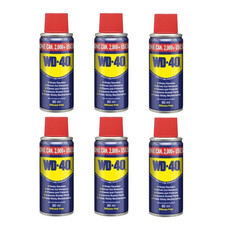 6x WD-40 Multi-Use Spray 80ml Lubricant Rust Remover Aerosol 28.94 per litre