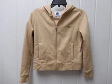 Juicy by Juicy Couture Light Brown Full Zip Hoodie Women's Sz S Sweatshirt