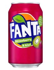 24 Cans of Fanta Strawberry Kiwi Soft Drink S...
