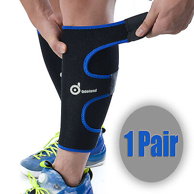 New Calf Leg Running Compression Sleeve Socks Shin Splint Support Brace Sport 