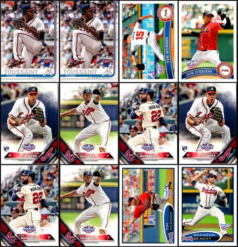 Topps Opening Day Atlanta Braves (83) Card Lot - EXCLUSIVE & RARE – ACT TODAY!