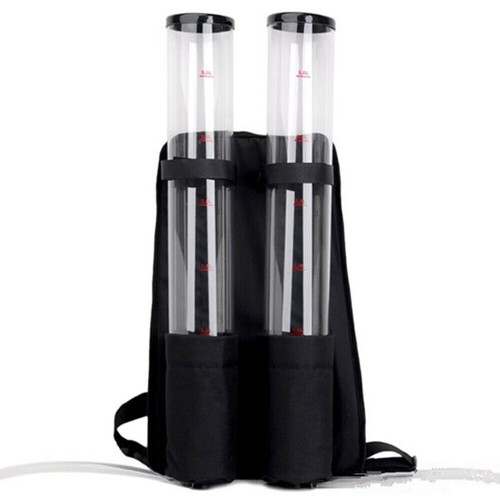 Doppio Serbatoio Doppio Distributore Bevande Zaino Birra Liquido Pompa Colpo 3+3L US - Foto 8 di 9
