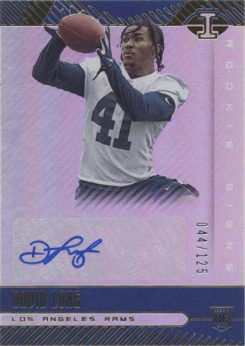 2019 Panini Illusions David Long #RS-DAL - 1 of 2
