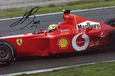 Luciano Burti F1 SEASON 2002 FERRARI autograph, signed photo