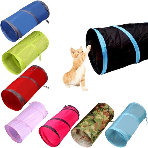 Cat Tunnel for Indoor Cats Pet Cat Kitten Rabbit Play Toys Tube Tunnel Intera... - Picture 7 of 8