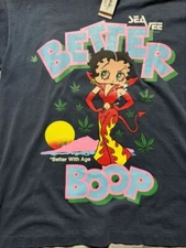 Better With Age Betty Boop Black Short Sleeve Unisex T-shirt S-5XL KH13240