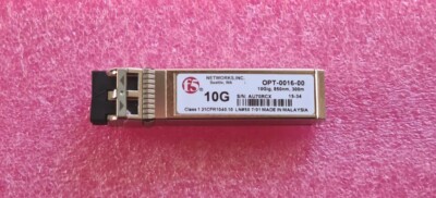 Transceptor F5 Networks 10G OPT-0016-00 – SFP+ 10GBASE-SR, Grado A