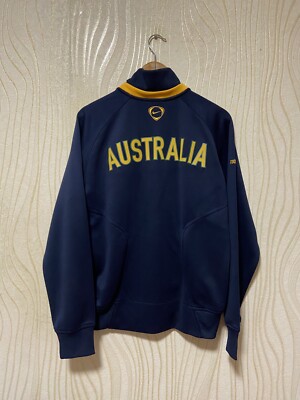 AUSTRALIA 2009 2010 FOOTBAL SOCCER TRACK JACKET NIKE 333241-451 sz