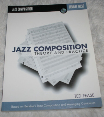 Jazz Composition Theory and Practice paperback book Ted Pease no CD