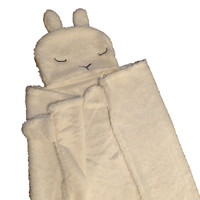 Aeropostale Lamb Face Faux Sherpa Cover-up Blanket Robe New Old Stock with Tags