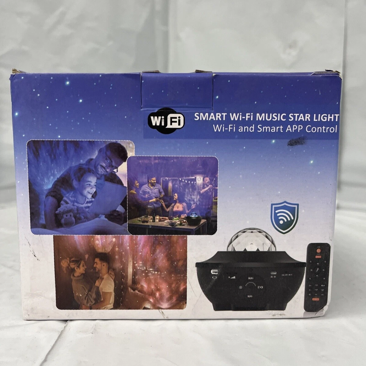 Lacoco BL XK01 Bluetooth Music Speaker Galaxy Projector Star Night