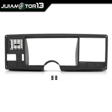 Fit For 88-94 CHEVY SILVERADO GMC SIERRA TRUCK SPEEDOMETER DASH BEZEL TRIM BLACK