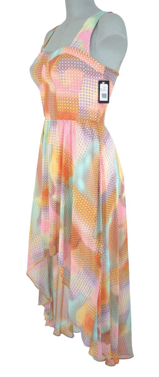 guess pastel dress Guess Baby Girls Striped Dress Set in Pink 3