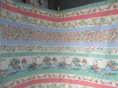 VTG  Springs Indus.  QUILTER`S ONLY  ''Patchwork  Promises''  Cotton Fabric SBTY X