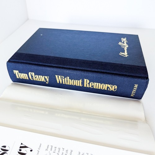 WITHOUT REMORSE by Tom Clancy 1993 First Edition, 1st Printing VG - Picture 10 of 13