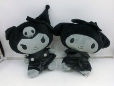 My Melody Kuromi SET 2 Wakuwaku Black Friday Peluche GRANDE Bambola 25 cm Giocattolo Furyu